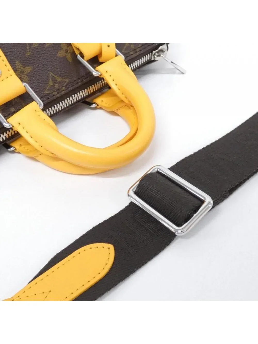 Louis Vuitton Monogram Macassar Keepall Bandouliere 25 Boston